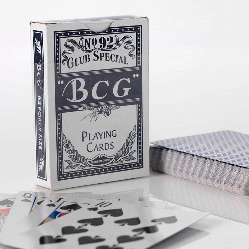 Baralho de cartas BCG Extra selected 92 Poker Size azul - Deck de